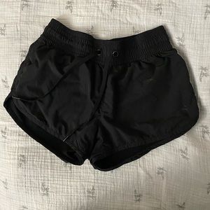H&M black athletic shorts